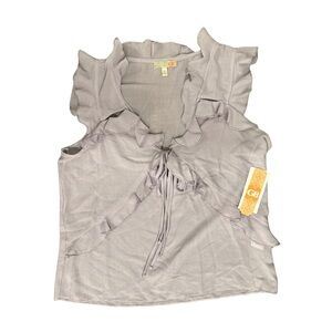 Gianni Bini | Women's Ruffled Lilac Top